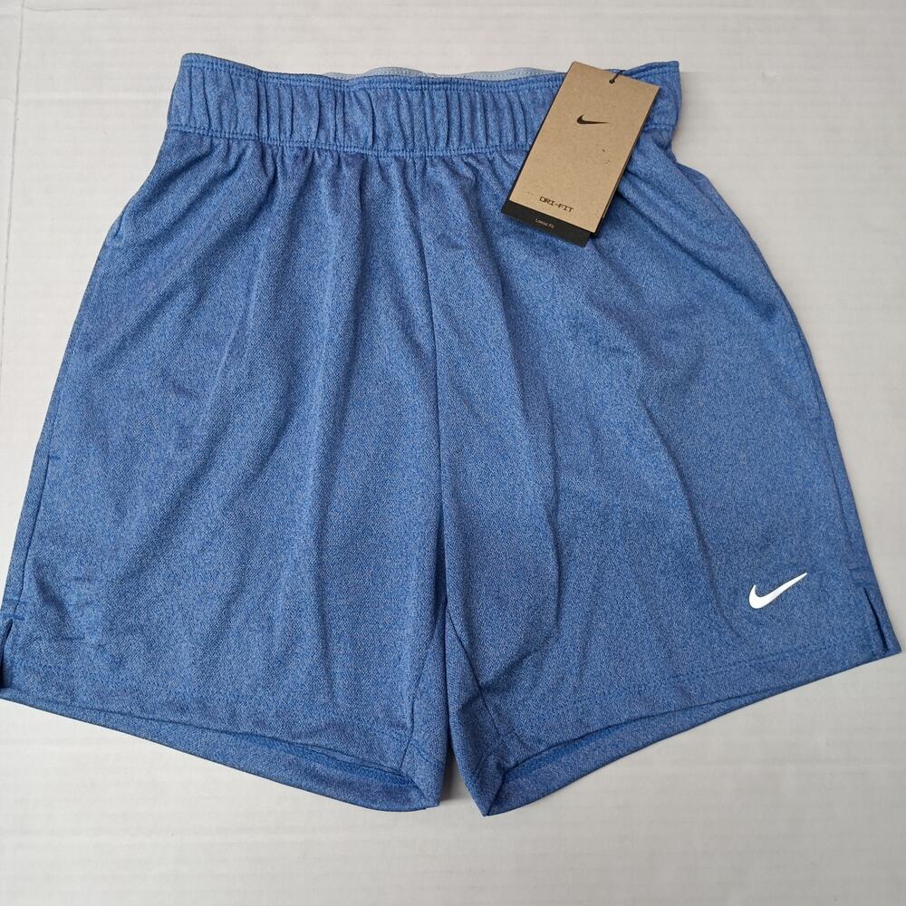 Nike Womens 5" Dri-FIT Attack Training Shorts XS XSmall Blue